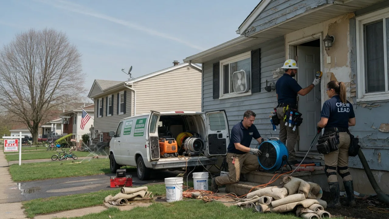 Flood Cleanup in Monrovia, IN near me