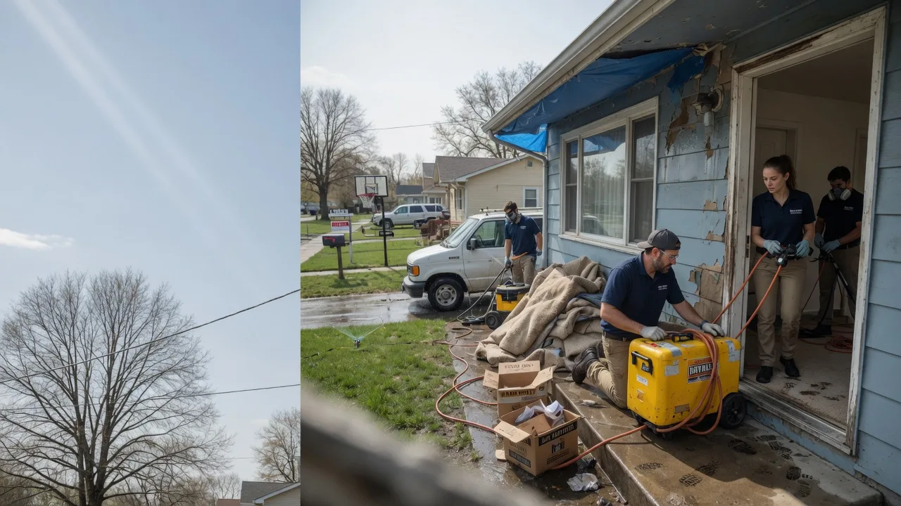 Basement Flood Cleanup in Monrovia, IN near me
